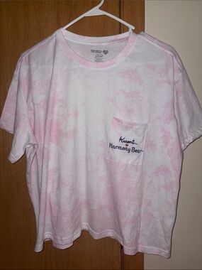 Hello Kitty x Care Bears Tie Dye Crop Top
